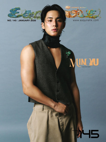 ESQUIRE HONG KONG - SEVENTEEN MINGYU COVER [JAN issue 2026]