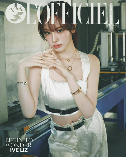 LOFFICIEL Singapore -LIZ (IVE) Cover [DEC JAN ISSUE]