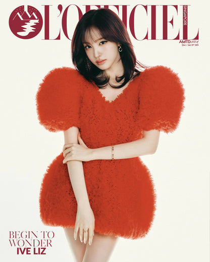 LOFFICIEL Singapore -LIZ (IVE) Cover [DEC JAN ISSUE]