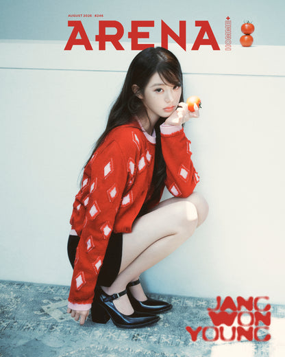 ARENA - JANG WON YOUNG (IVE) COVER [AUG ISSUE 2026] INCLUDED SEO KANG JUN BOOK-IN-BOOK