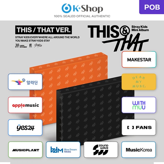 Stray Kids - Mini Album [THIS & THAT] Standard Ver. (Online Benefit) (MEMBER CHOICE)