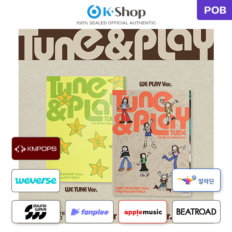 TUIDE The 1st EP [TUNE AND PLAY] Standard Ver. (Online Benefit)
