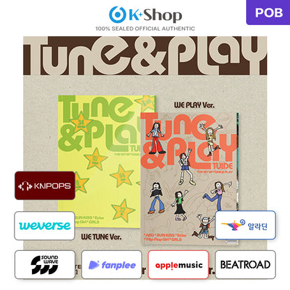TUIDE The 1st EP [TUNE AND PLAY] Standard Ver. (Online Benefit)