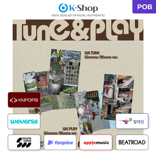 TUIDE The 1st EP [TUNE AND PLAY] Weverse Albums Ver. (Online Benefit)