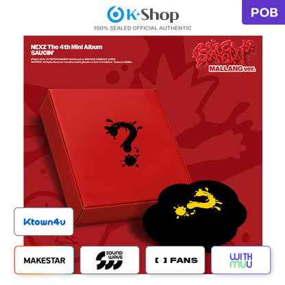 NEXZ - 4ST MINI album [SAUCIN] MALLANG Ver (Online Benefit)