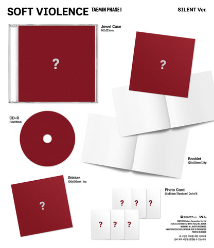 TAEMIN PHASE I : [Soft Violence] JEWEL Ver.