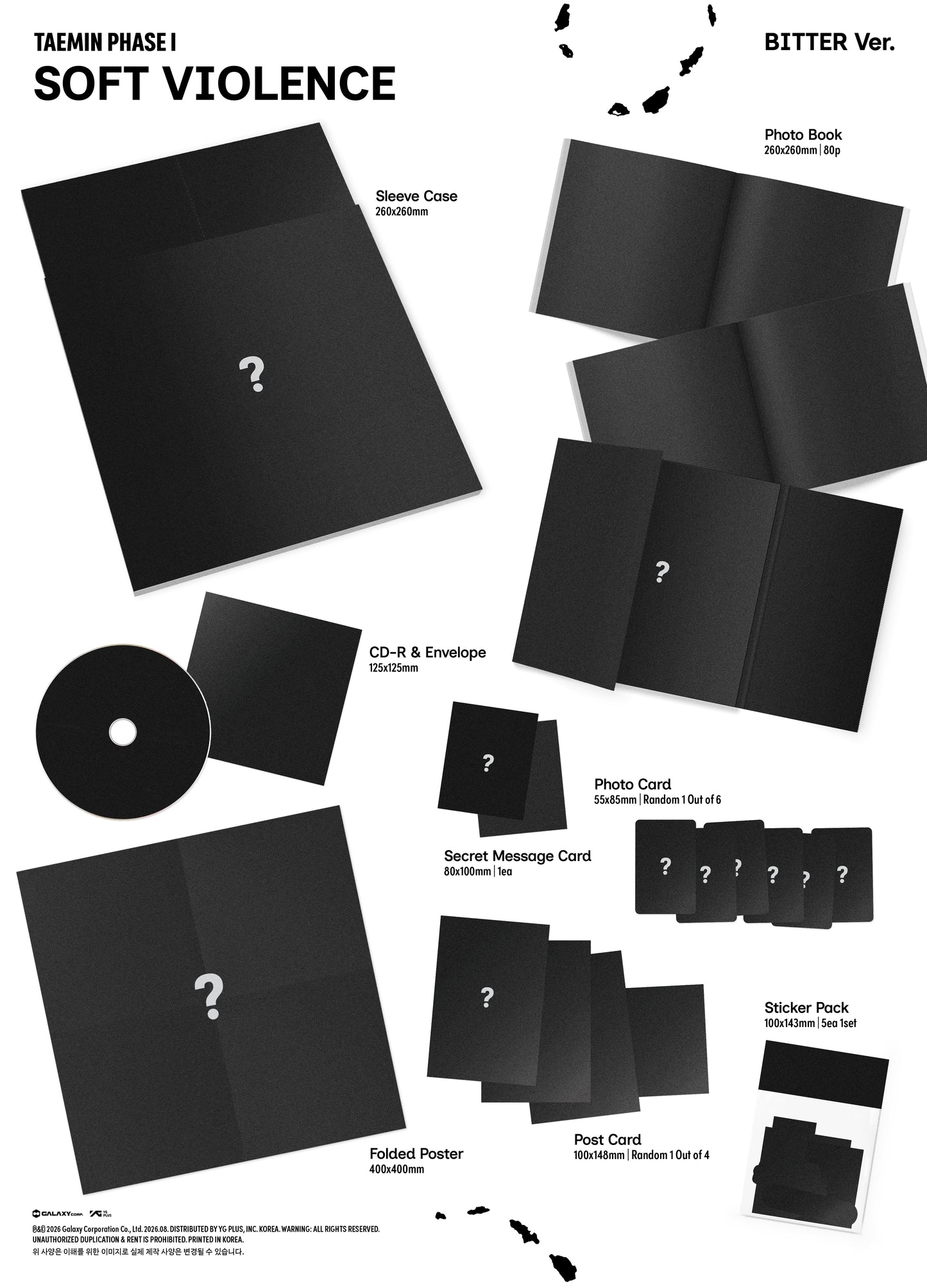 TAEMIN PHASE I : [Soft Violence]  Photobook Ver. (Online Benefit)