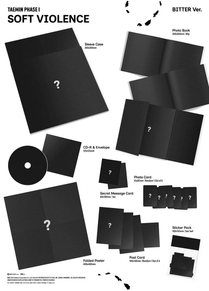 TAEMIN PHASE I : [Soft Violence]  Photobook Ver. (Online Benefit)