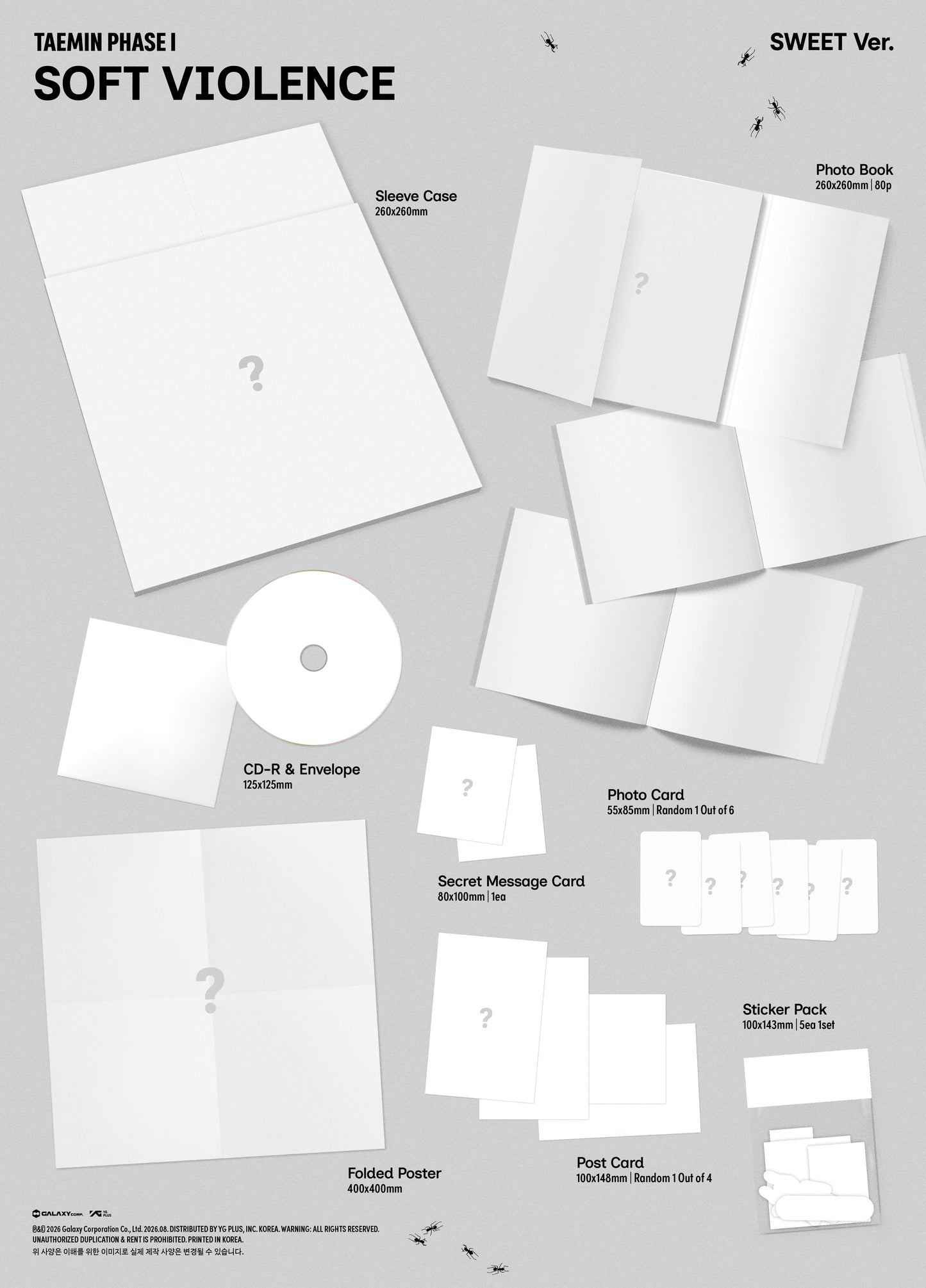TAEMIN PHASE I : [Soft Violence]  Photobook Ver. (Online Benefit)
