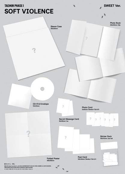 TAEMIN PHASE I : [Soft Violence]  Photobook Ver. (Online Benefit)