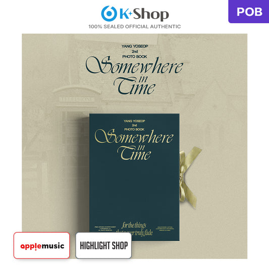 YANG YOSEOP - 2nd PHOTO BOOK [Somewhere in Time] (Online Benefit)