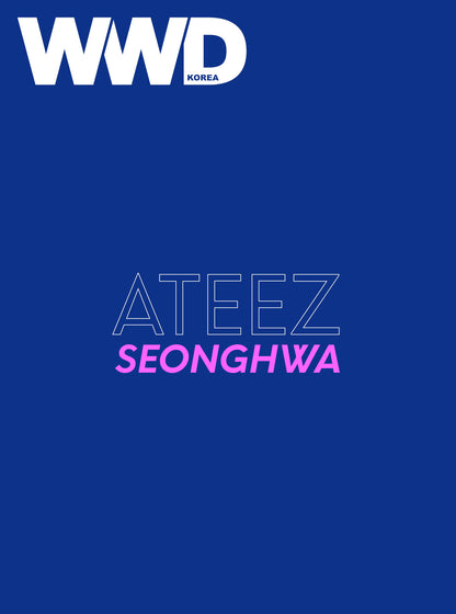 WWD - SEONGHWA (ATEEZ) COVER (SEP ISSUE 2026) X Snapism PHOTOCARD STICKER