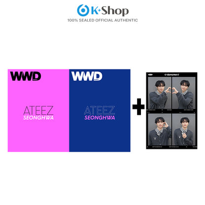WWD - SEONGHWA (ATEEZ) COVER (SEP ISSUE 2026) X Snapism PHOTOCARD STICKER