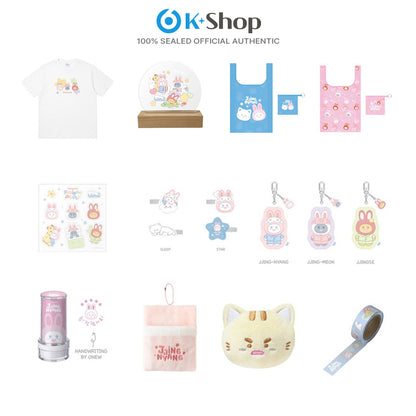 ONEW OFFICIAL CHARACTER [JJING-NYANG] PAJAMA PARTY POP-UP STORE