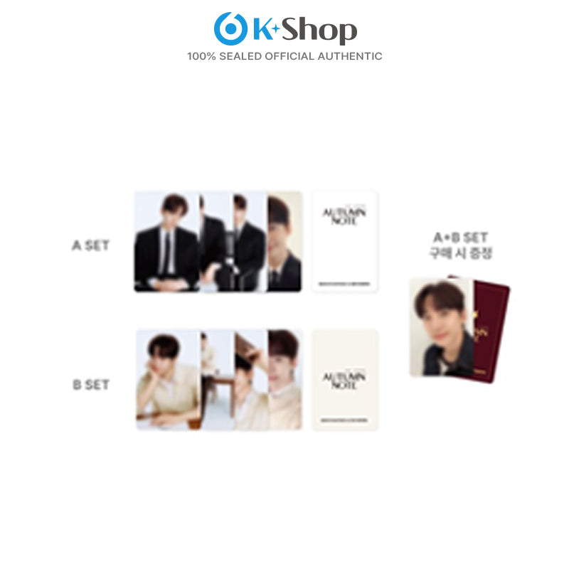 2026 LEE JUNHO FANMEETING in Seoul [AUTUMN NOTE] OFFICIAL MD