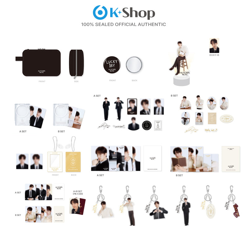 2026 LEE JUNHO FANMEETING in Seoul [AUTUMN NOTE] OFFICIAL MD