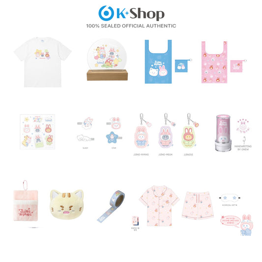 ONEW OFFICIAL CHARACTER [JJING-NYANG] PAJAMA PARTY POP-UP STORE