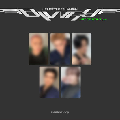 NCT 127 - 7TH ALBUM [BLINGY] JET Poster Ver. (Online Benefit)