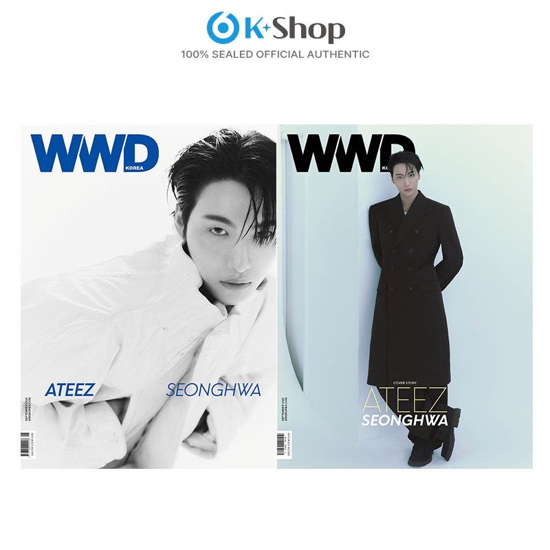 WWD - SEONGHWA (ATEEZ) COVER (SEP ISSUE 2026) X Snapism PHOTOCARD STICKER