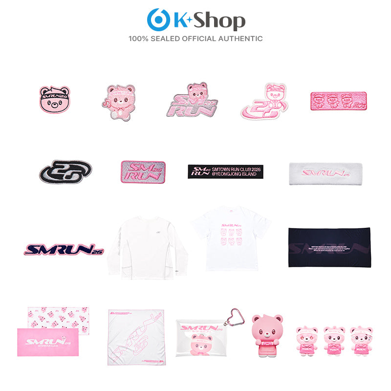 SM TOWN RUN CLUB 26 OFFICIAL MERCHANDISE SALES DETAILS