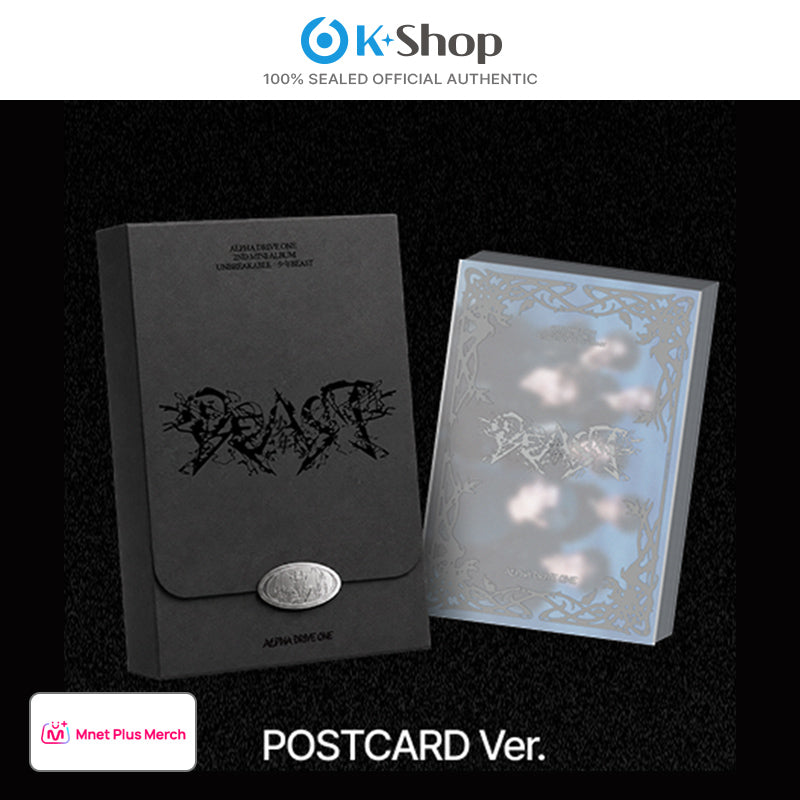 ALPHA DRIVE ONE - 2ND MINI ALBUM [UNBREAKABLE : BOY BEAST] POSTCARD VER. (MNET PLUS MERCH EVENT)