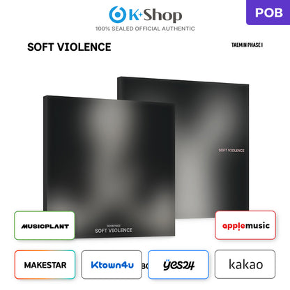 TAEMIN PHASE I : [Soft Violence]  Photobook Ver. (Online Benefit)