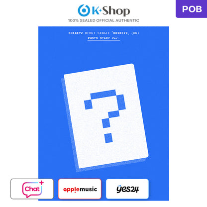 KO1KEYZ -DEBUT SINGLE [KO1KEYZ] Photo Diary Ver (Online Benefit)