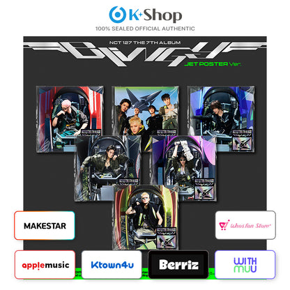 NCT 127 - 7TH ALBUM [BLINGY] JET Poster Ver. (LUCKY DRAW)