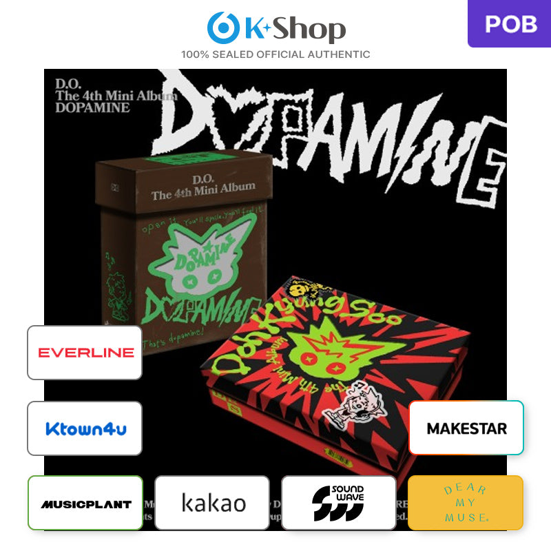 DOH KYUNG SOO(D.O.) - The 4th Mini Album [DOPAMINE] Standard Ver.(Online Benefit)