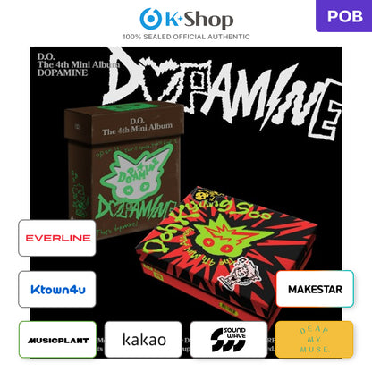 DOH KYUNG SOO(D.O.) - The 4th Mini Album [DOPAMINE] Standard Ver.(Online Benefit)