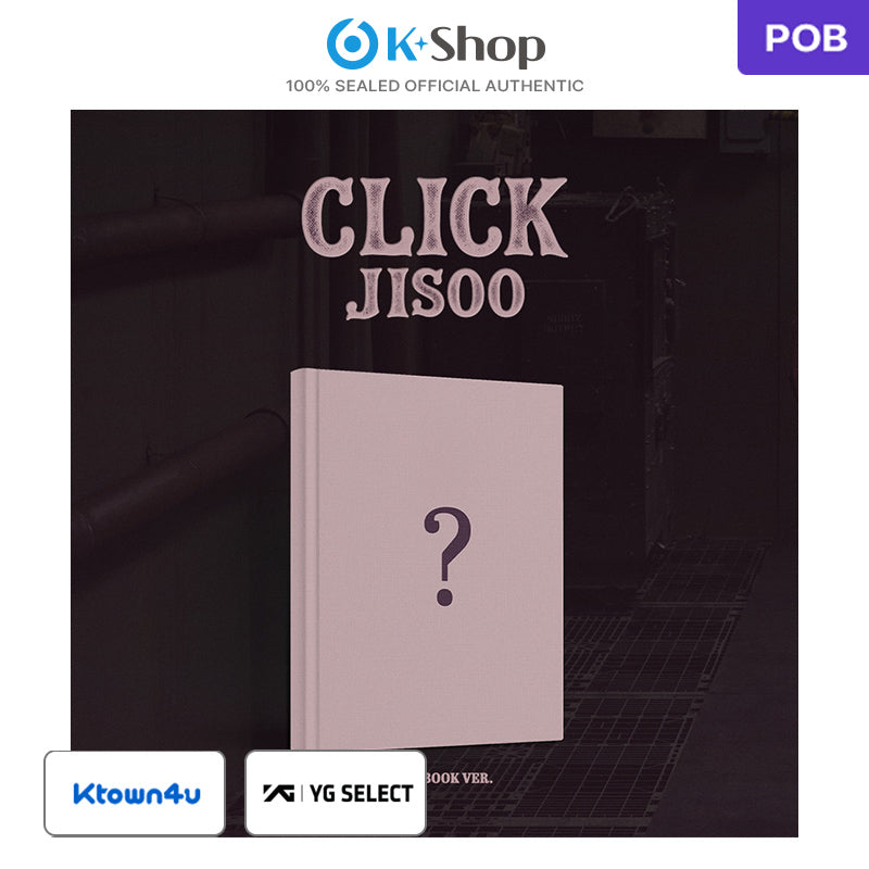 JISOO(BLACKPINK) - Single Album [CLICK] PHOTOBOOK Ver (Online Benefit)