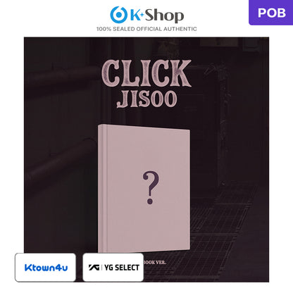 JISOO(BLACKPINK) - Single Album [CLICK] PHOTOBOOK Ver (Online Benefit)