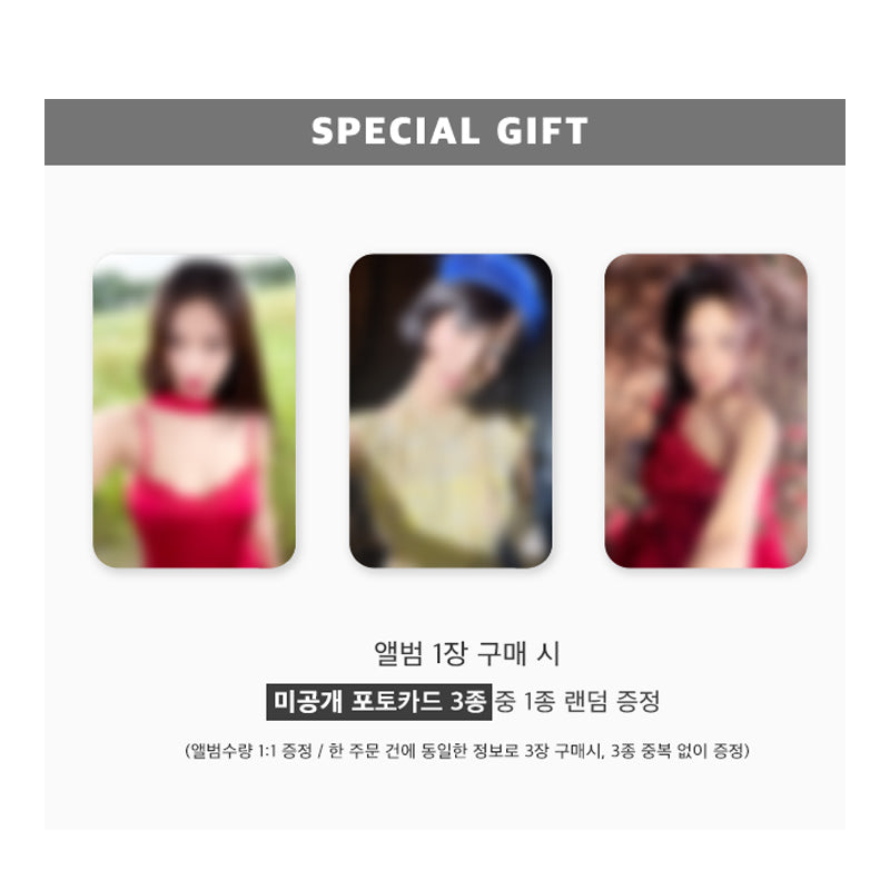 JENNIE (BLACKPINK) EP - [Fallen Angel] (Online Benefit)