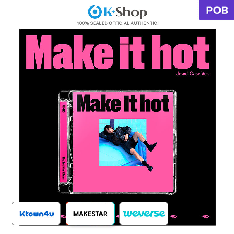 MINHO - 2nd Mini Album [Make it Hot] Jewel Case Ver. (Online Benefit)