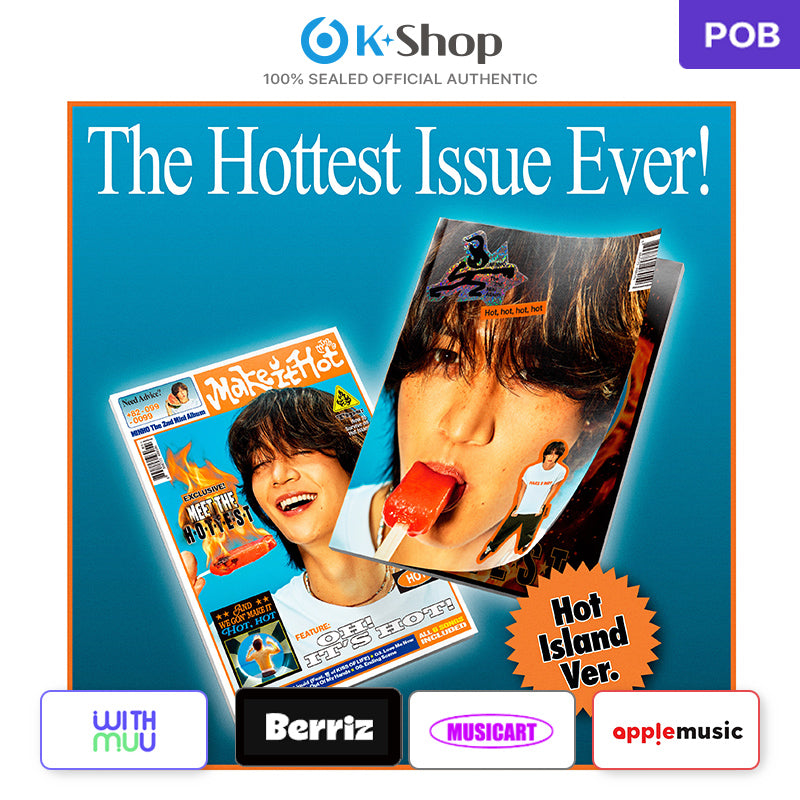 MINHO - 2nd Mini Album [Make it Hot] Hot island Ver. (Online Benefit)