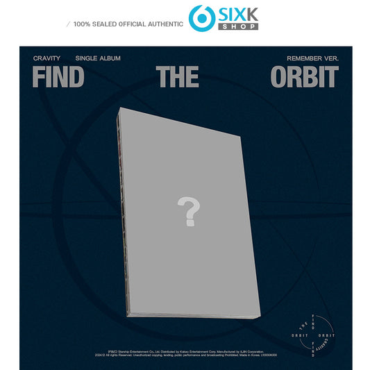 CRAVITY Album [FIND THE ORBIT] Remember Ver.