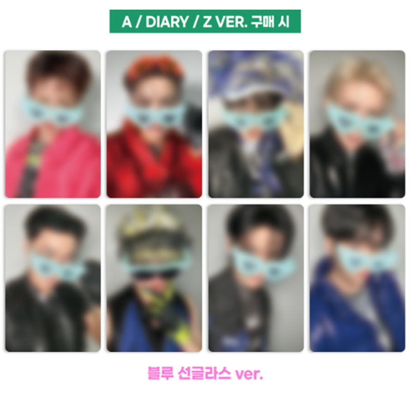 ATEEZ - 14TH MINI ALBUM [GOLDEN HOUR : Part.5] STANDARD VER.(Online Benefit)(MEMBER CHOICE)
