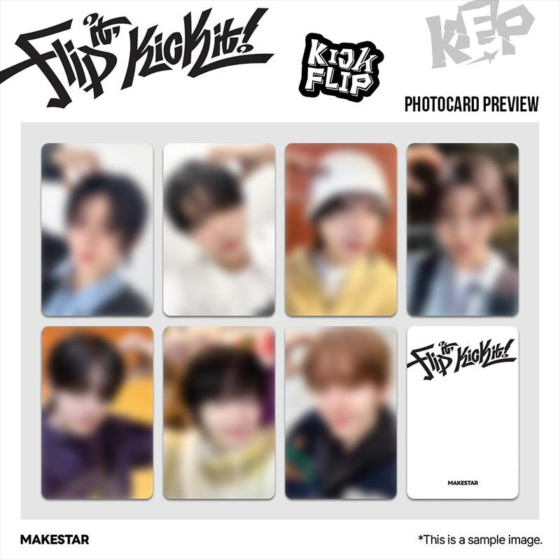 KickFlip 1th Mini Album [Flip it, Kick it!] (Online Benefit)