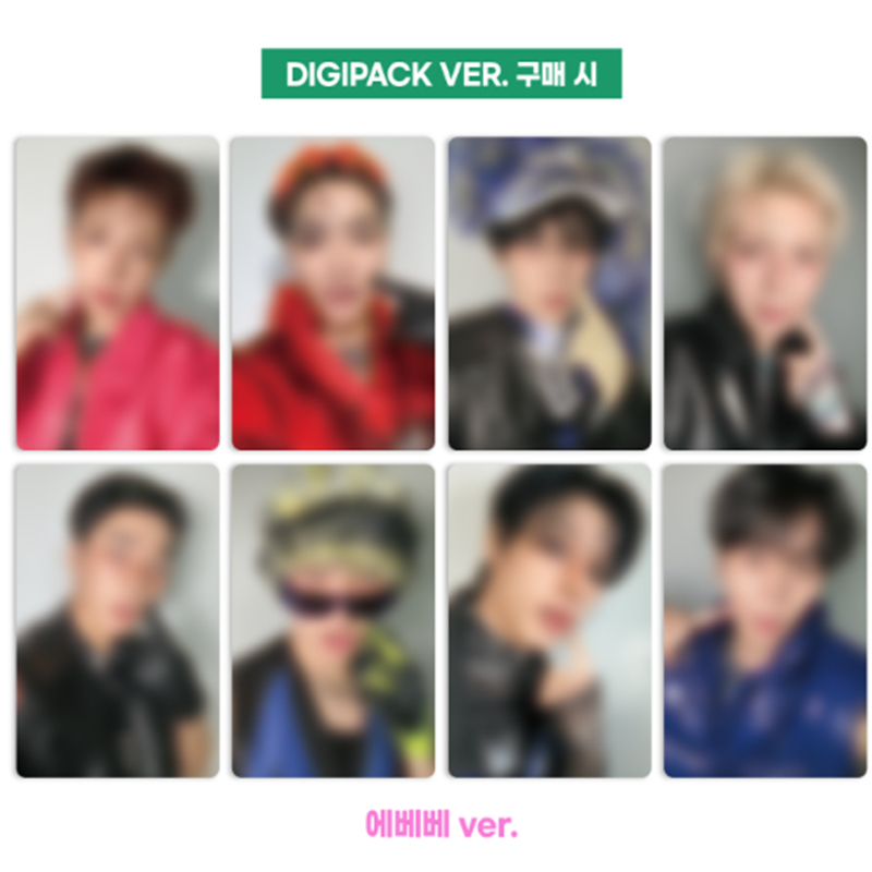 ATEEZ - 14TH MINI ALBUM [GOLDEN HOUR : Part.5] DIGIPACK VER. (Online Benefit)(MEMBER CHOICE)