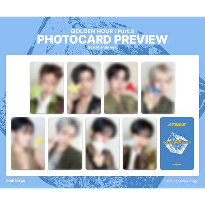 ATEEZ - 14TH MINI ALBUM [GOLDEN HOUR : Part.5]  POCAALBUM VER.(Online Benefit)