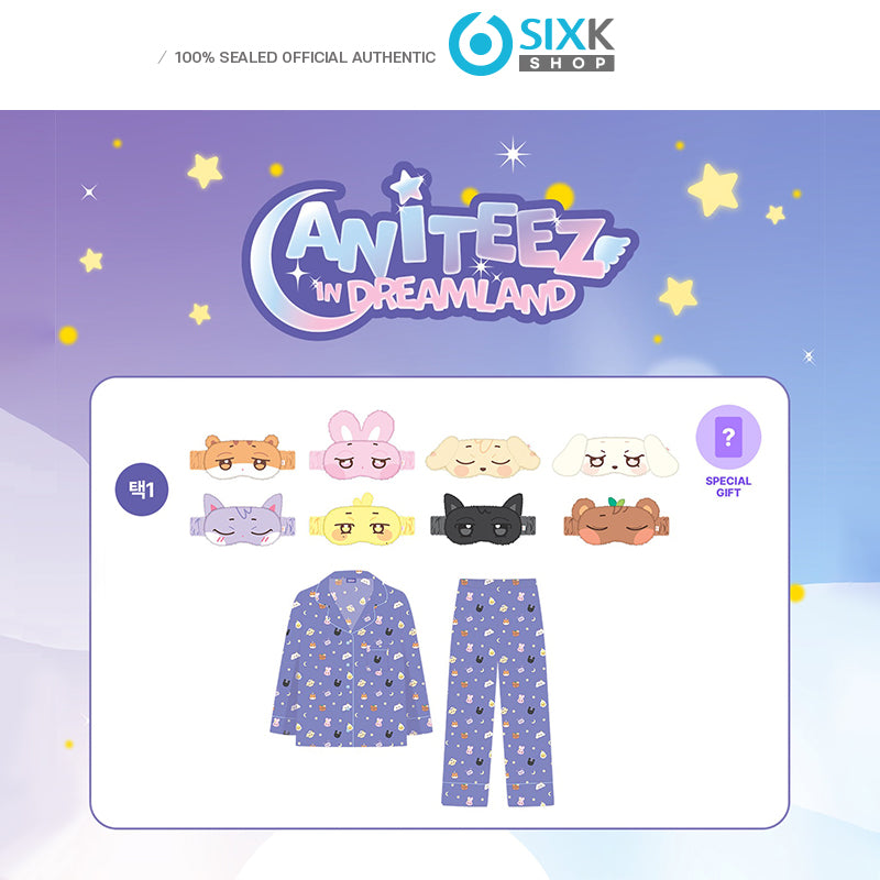 ATEEZ X ANITEEZ [ANITEEZ IN DREAMLAND] MD - PAJAMAS SET (+Benefit)