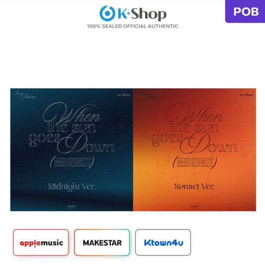 In a Minute THE 1st Album [When The Sun Goes Down : Midnight] (Online Benefit)