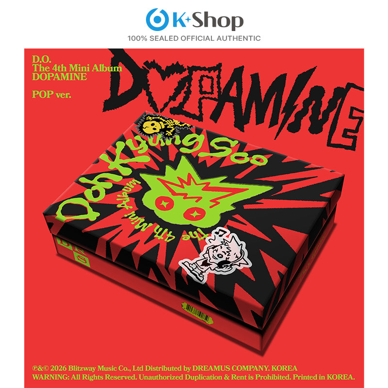 DOH KYUNG SOO(D.O.) - The 4th Mini Album [DOPAMINE] Standard Ver.