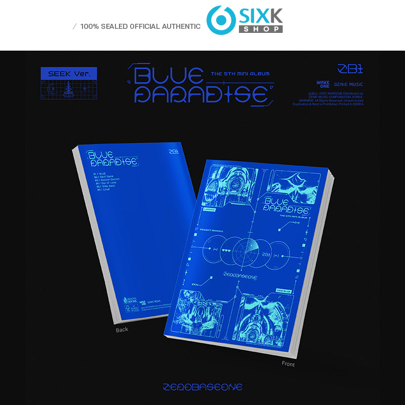 ZEROBASEONE The 5th Mini Album [BLUE PARADISE] photobook ver.