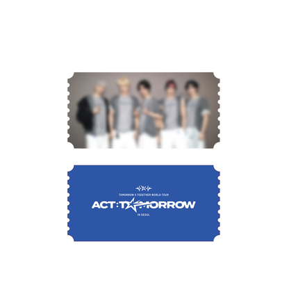 TOMORROW X TOGETHER WORLD TOUR [ACT : TOMORROW] IN SEOUL(Online Benefit)
