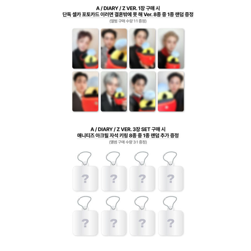ATEEZ - 14TH MINI ALBUM [GOLDEN HOUR : Part.5] STANDARD VER.(Online Benefit)(MEMBER CHOICE)