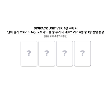 ATEEZ - 14TH MINI ALBUM [GOLDEN HOUR : Part.5] DIGIPACK UNIT VER. (Online Benefit)