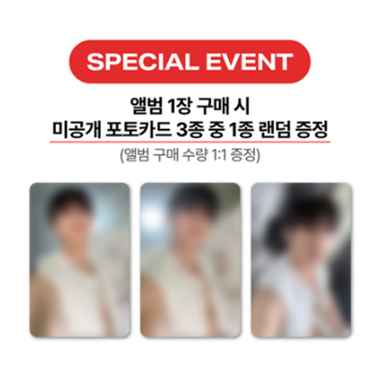 LEE MIN HYUK (HUTA) – SINGLE ALBUM [TEMPERATURE] GOODS VER. (Online Benefit)
