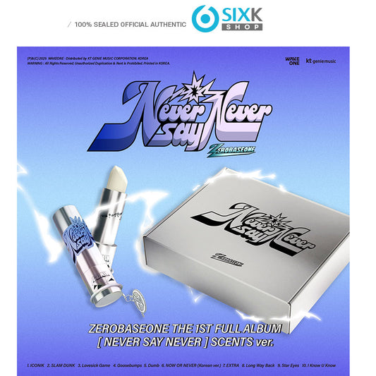 ZEROBASEONE The 1ST Full Album - Never Say Never [SCENTS Ver.]