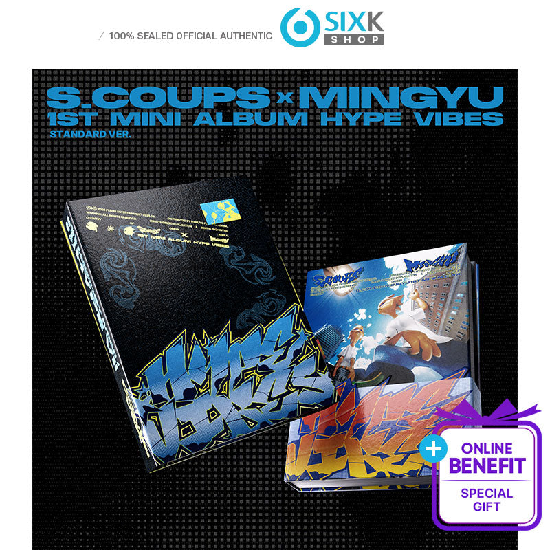 SEVENTEEN S.COUPS X MINGYU 1st Mini Album [HYPE VIBES] Photobook Ver. (Online Benefit)